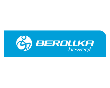 Logo von Berollka mit der Aufschrift "Berollka bewegt"