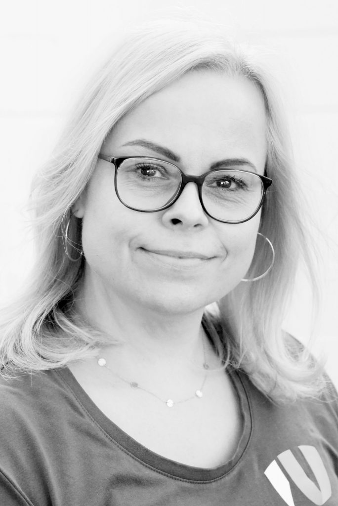 Portrait in schwarz-weiß von Alexandra Gottschal