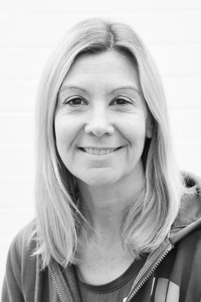 Portrait in schwarz-weiß von Francesca Daneluzzi